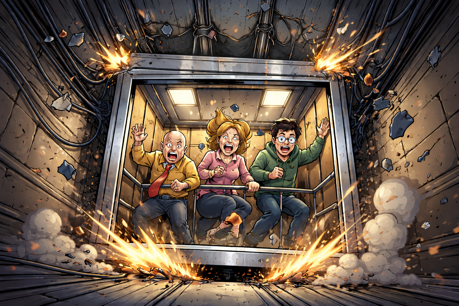 Aivopähkinä: Hissiturma