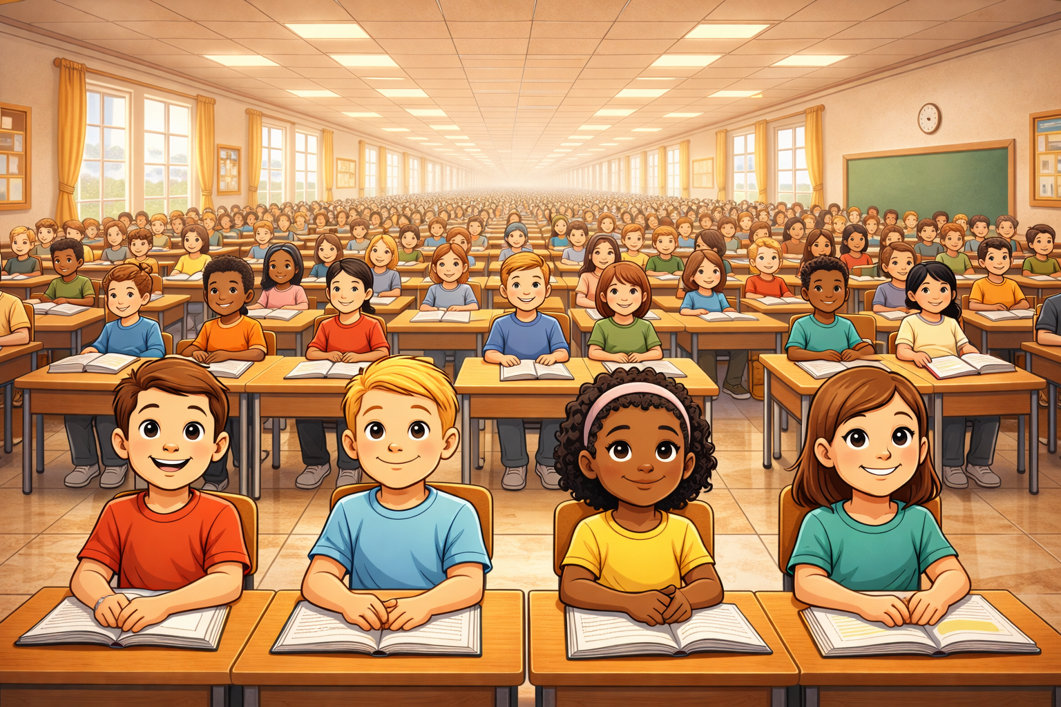 Aivopähkinä: Montako oppilasta luokalla on?